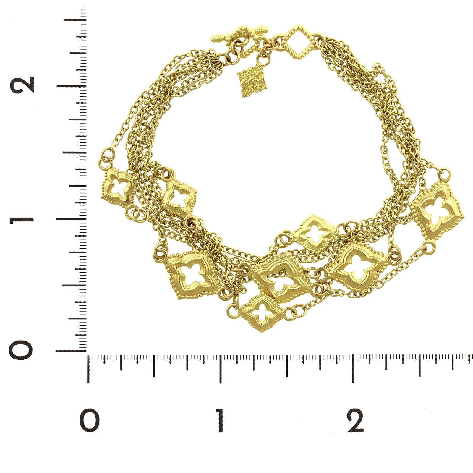 Armenta 18K Yellow Gold Multi Link Chain Bracelet