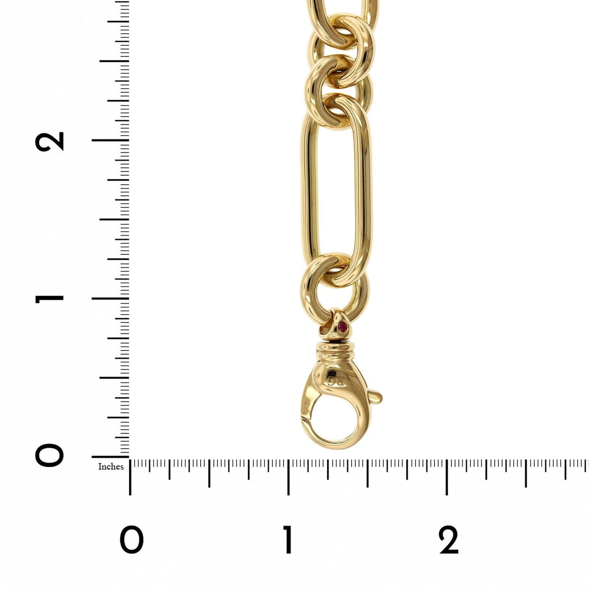 Roberto Coin 18K Yellow Gold Oro Classic Link Bracelet