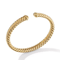 Cablespira® Oval Bracelet in 18K Yellow Gold, Long's Jewelers