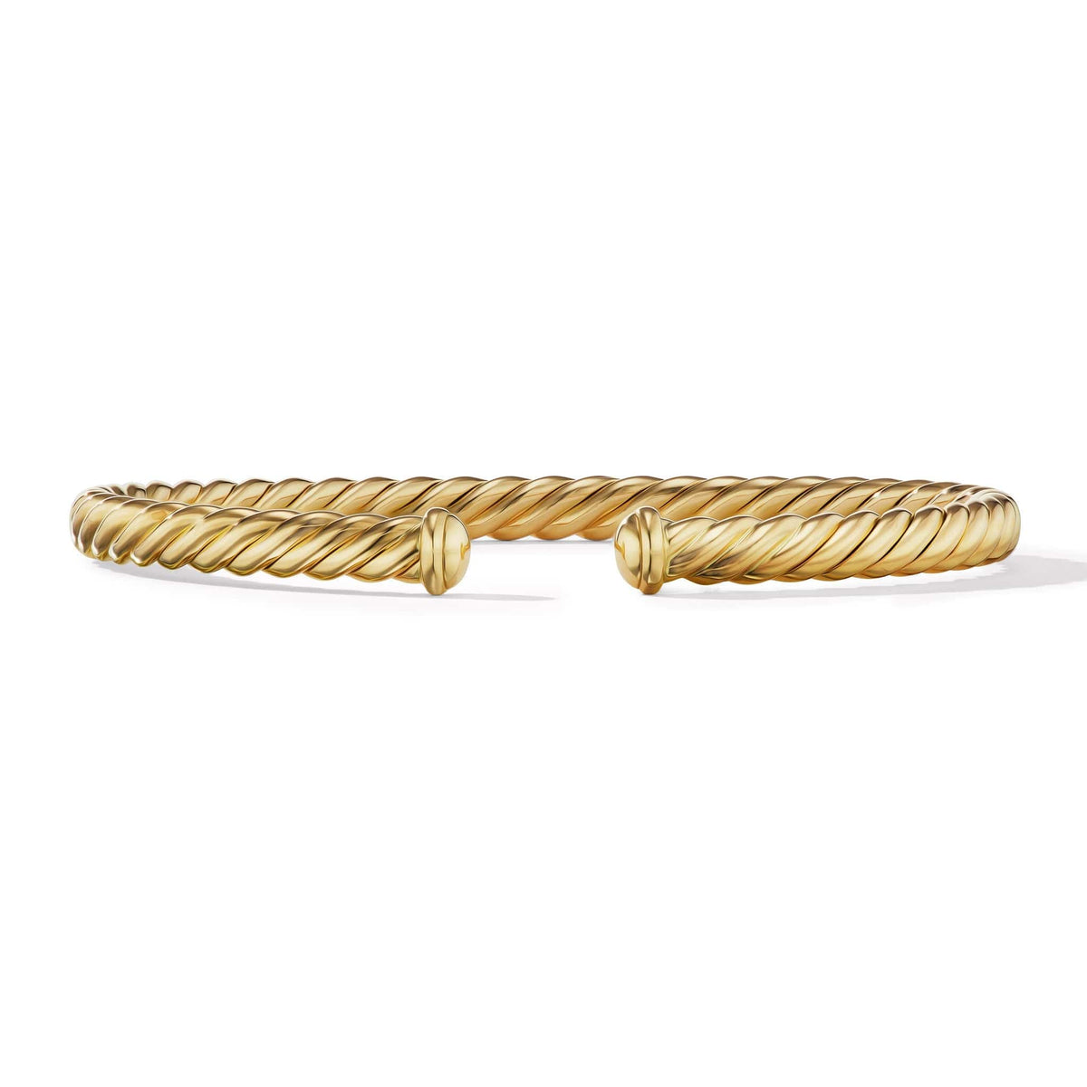 Cablespira® Oval Bracelet in 18K Yellow Gold, Long's Jewelers