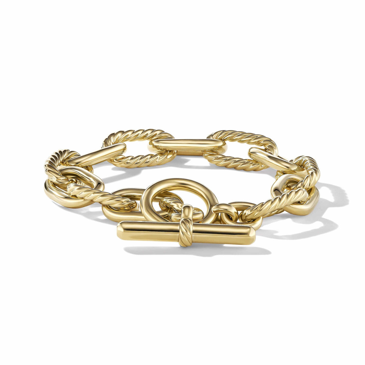 DY Madison® Toggle Chain Bracelet in 18K Yellow Gold