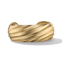 Cable Edge™ Cuff Bracelet in Recycled 18K Yellow Gold