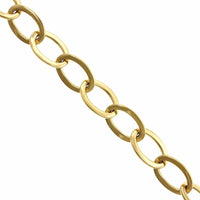 18K Yellow Gold Oval Link Bracelet, 18k yellow gold, Long's Jewelers