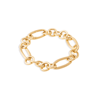 Jaipur 18K Yellow Gold Mix Link Bracelet, Long's Jewelers