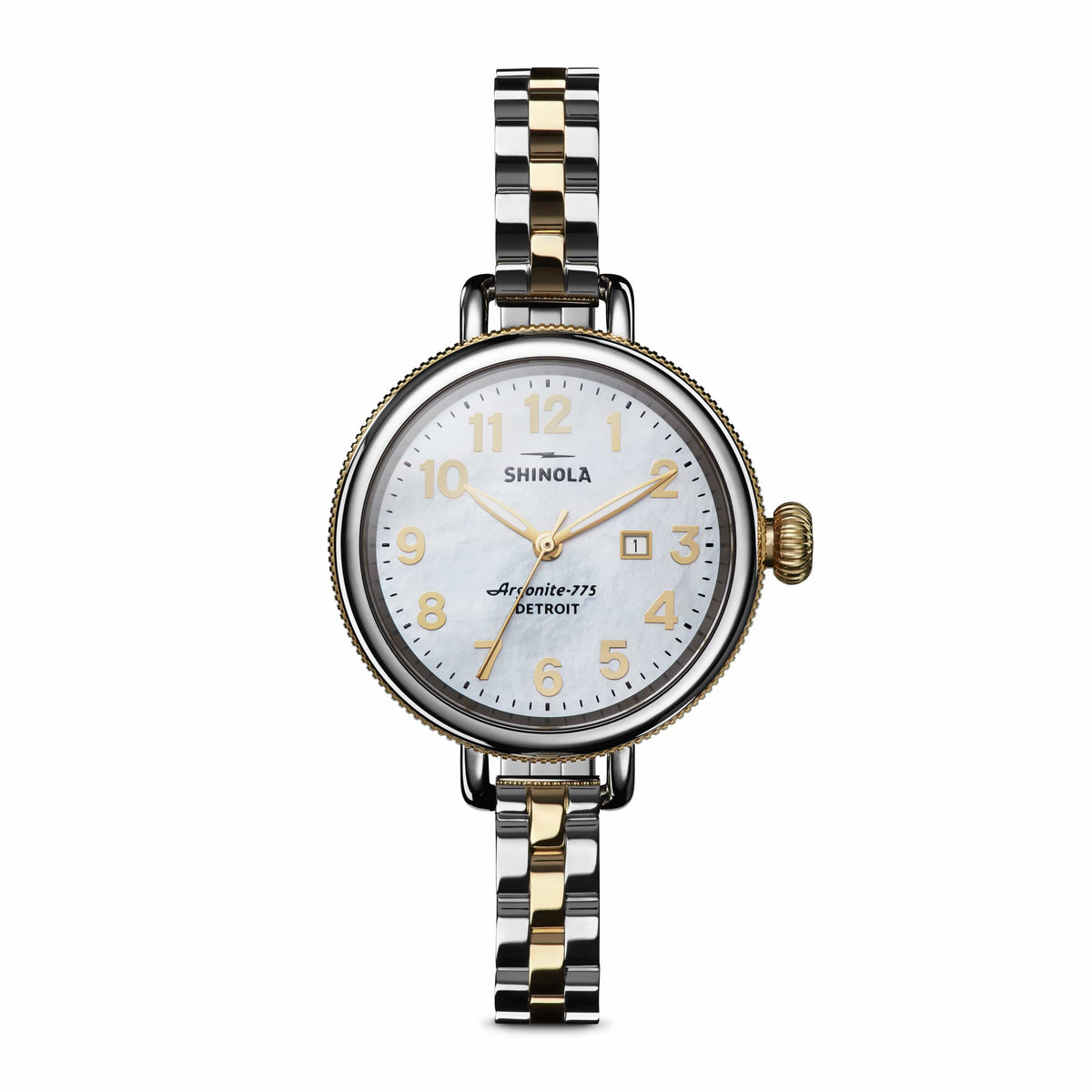 The Birdy 34MM Two-tone White Dial Watch