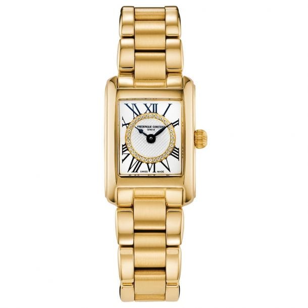 Carree Quartz Yellow Gold Plate, Longs Jewelers