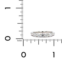 Platinum Five Stone Diamond Wedding Ring