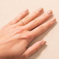 18K Yellow Gold Pave Diamond Band