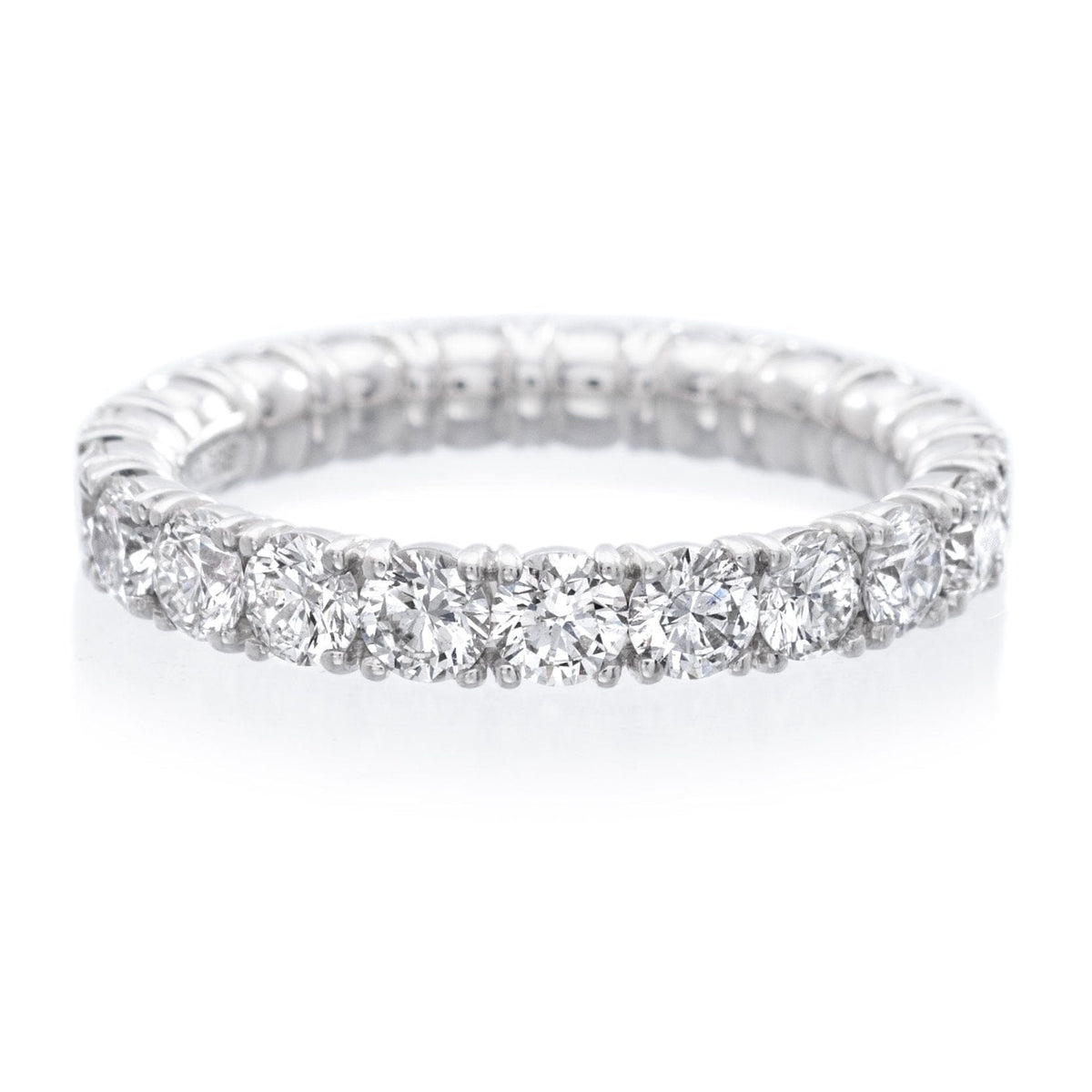 Platinum Diamond Eternity Band