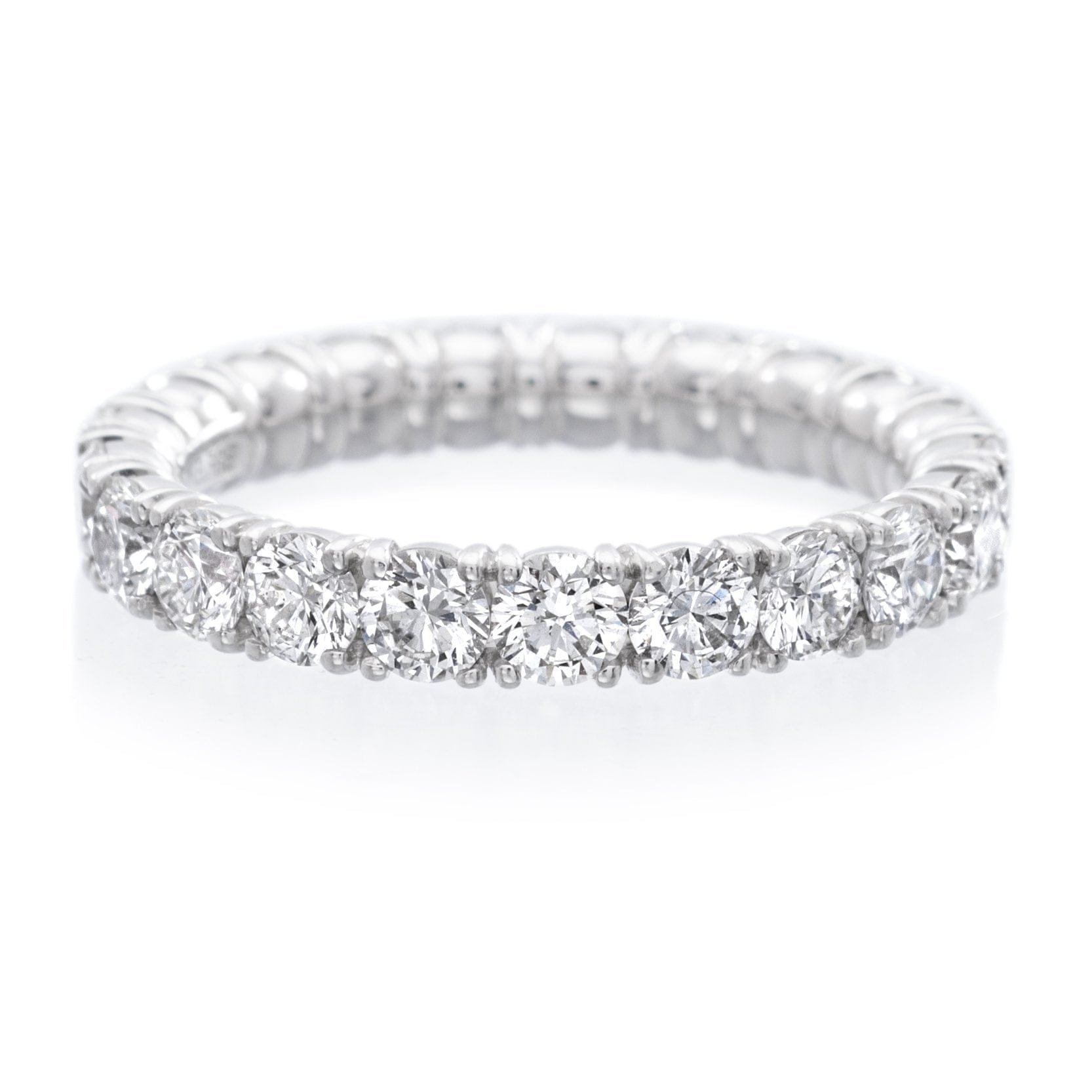 Platinum Diamond Eternity Band