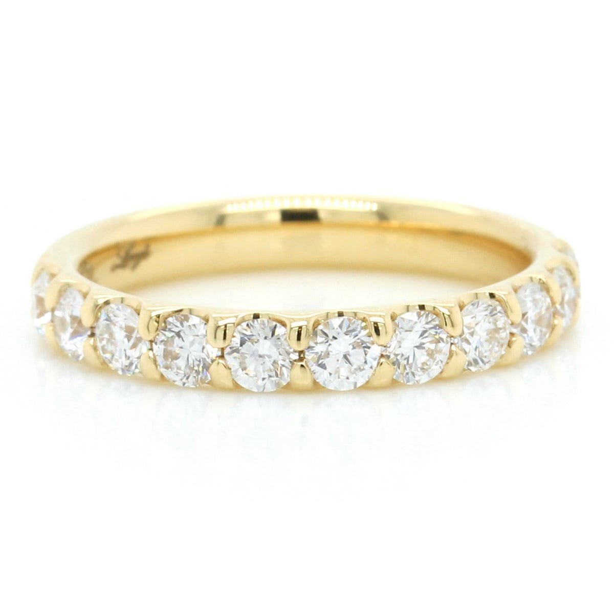 18K Yellow Gold Diamond Band