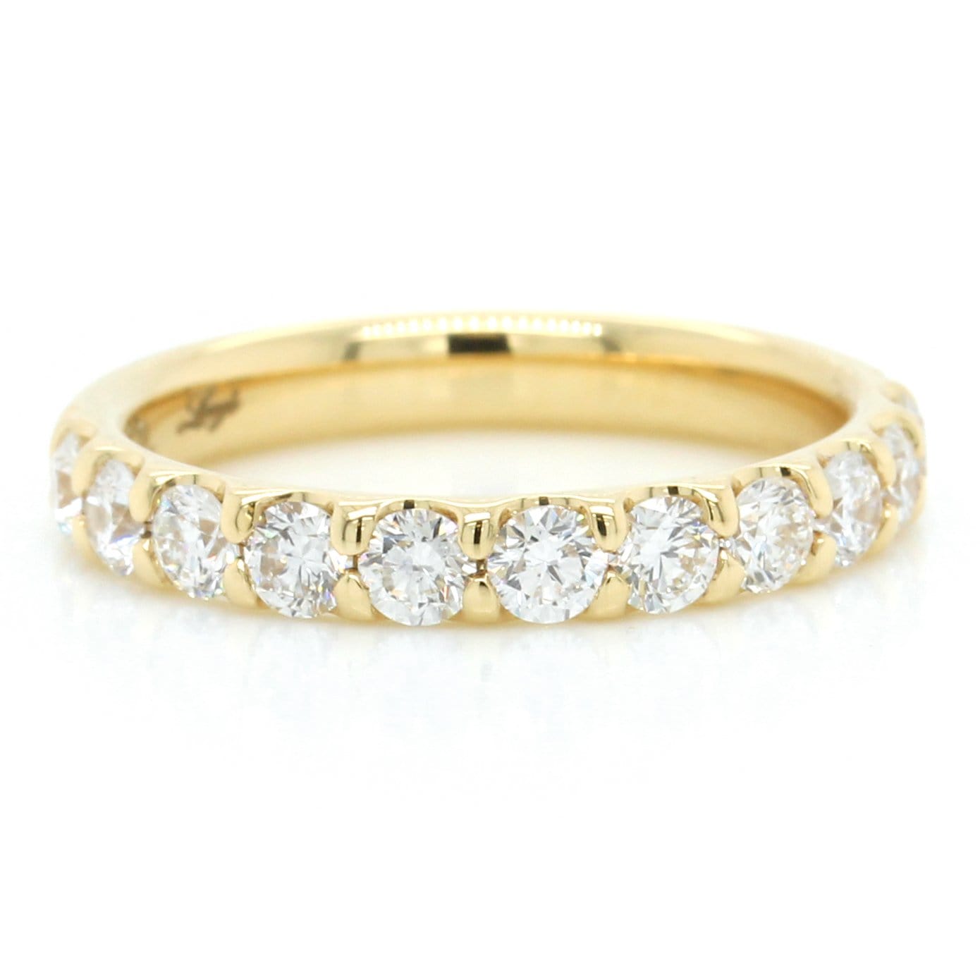 18K Yellow Gold Diamond Band