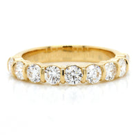 18K Yellow Gold Diamond Wedding Ring