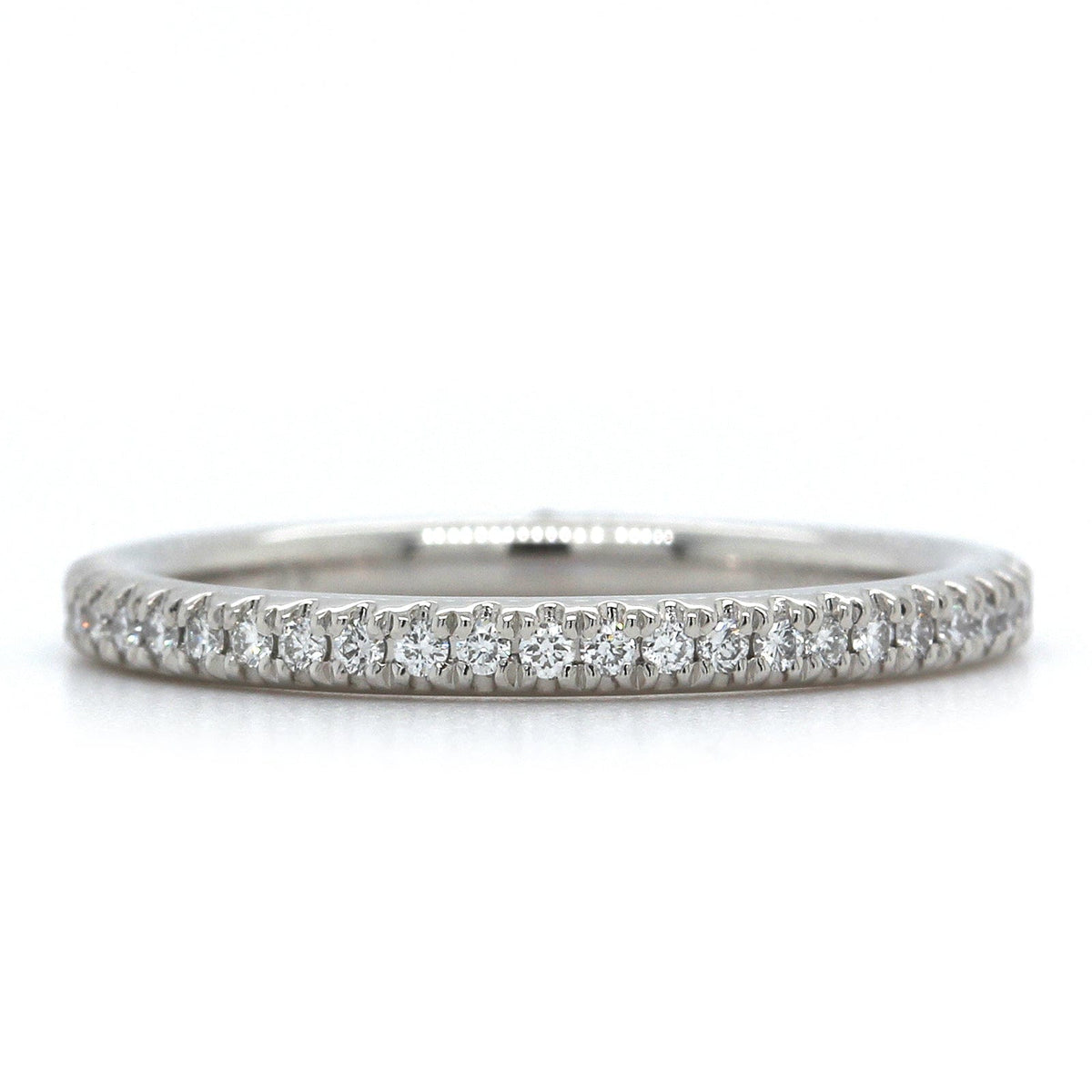 Platinum Pave Diamond Band