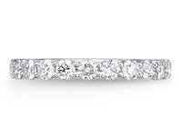 Platinum Petite Prong Diamond Band