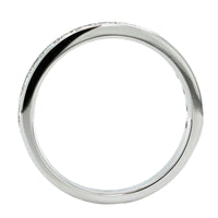 18K White Gold Bead Set 16 Stone Diamond Band