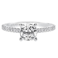 18K White Gold Willa Engagement Ring Setting