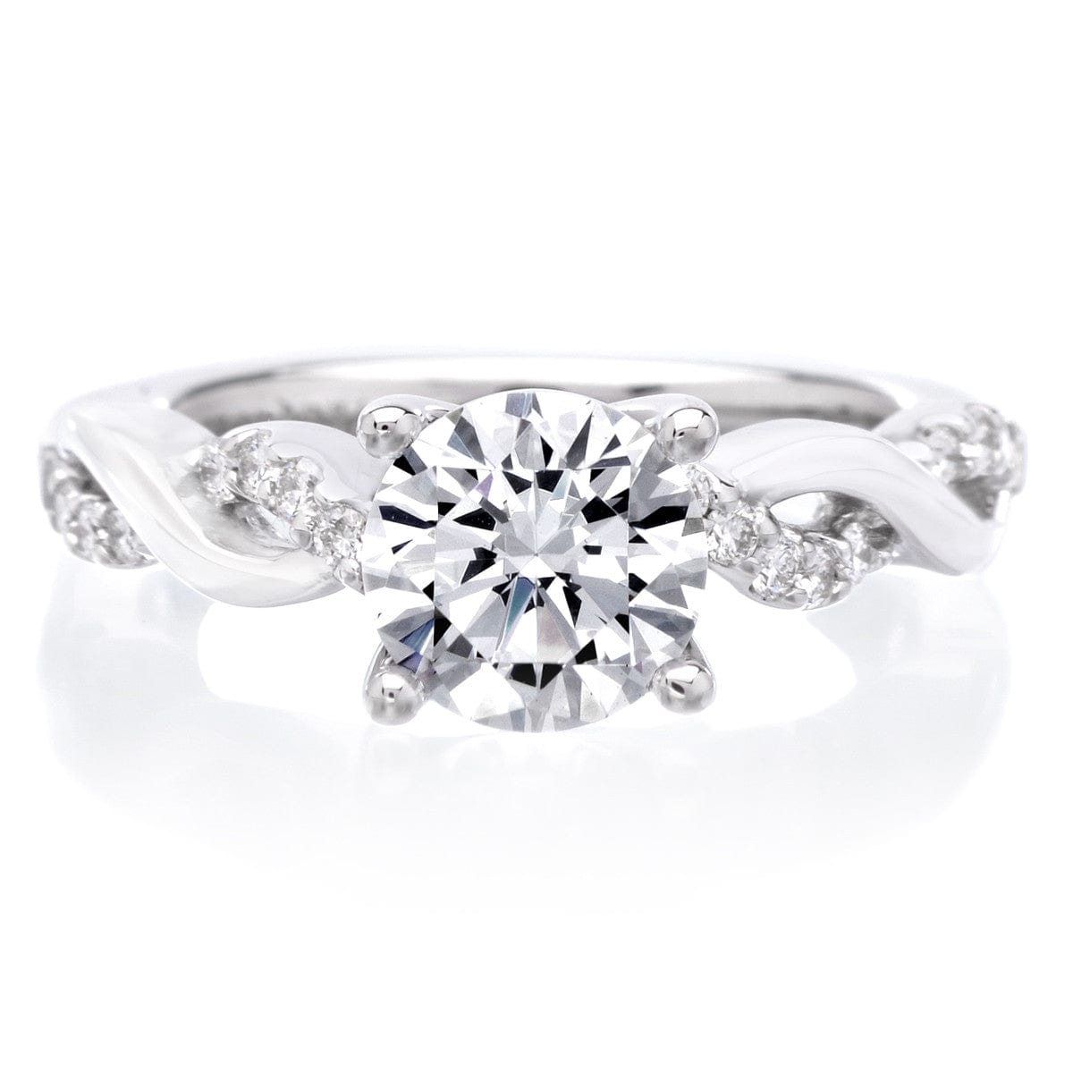 18K White Gold Gabriella Engagement Ring