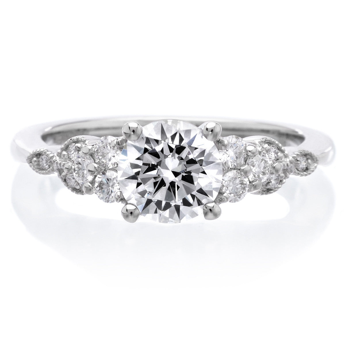 18K White Gold Adeline Engagement Ring