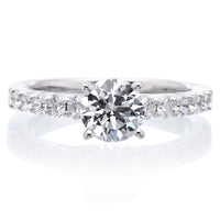 18K White Gold Ella Engagement Ring