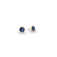 Marco Bicego Jaipur 18K Yellow Gold Lapis Stud Earrings