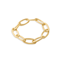 Jaipur 18K Yellow Gold Oval Link Bracelet, Long's Jewelers
