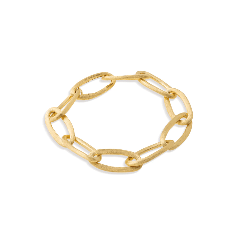 Jaipur 18K Yellow Gold Oval Link Bracelet, Long's Jewelers
