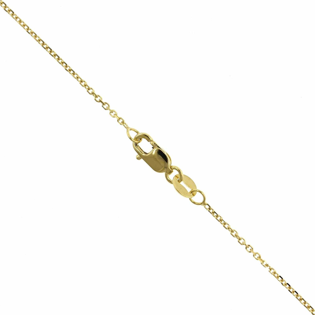 14K Yellow Gold Gemini Zodiac Pendant