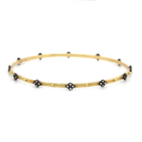 Armenta 18K Yellow Gold and Sterling Silver Crivelli Diamond Bracelet