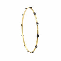 Armenta 18K Yellow Gold and Sterling Silver Crivelli Diamond Bracelet