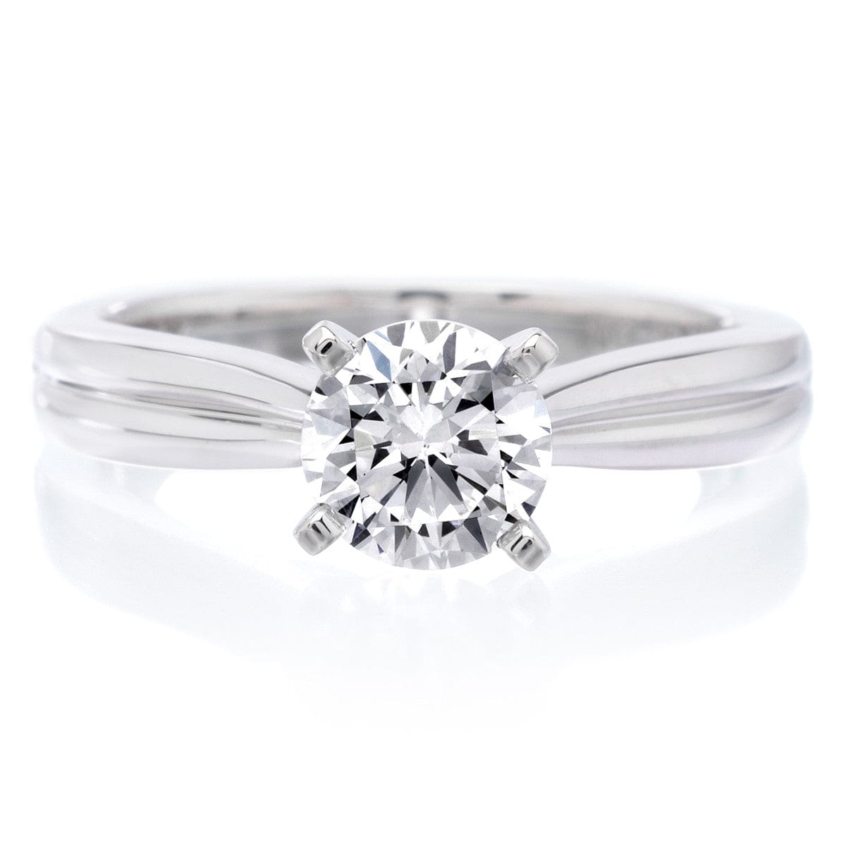 18K White Gold Irene Engagement Ring