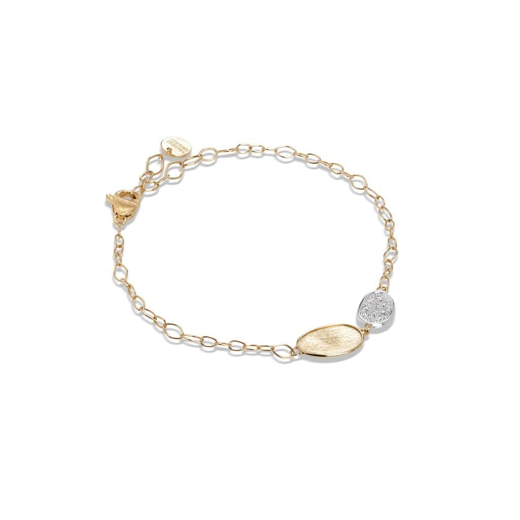 Lunaria 18K Yellow Pave Diamond Bracelet, yellow gold, Long's Jewelers