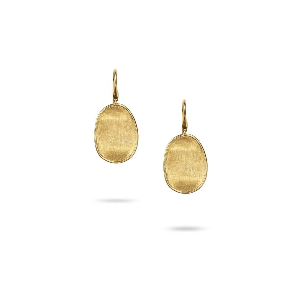 Marco Bicego Lunaria 18K Yellow Gold Small French Wire Earrings