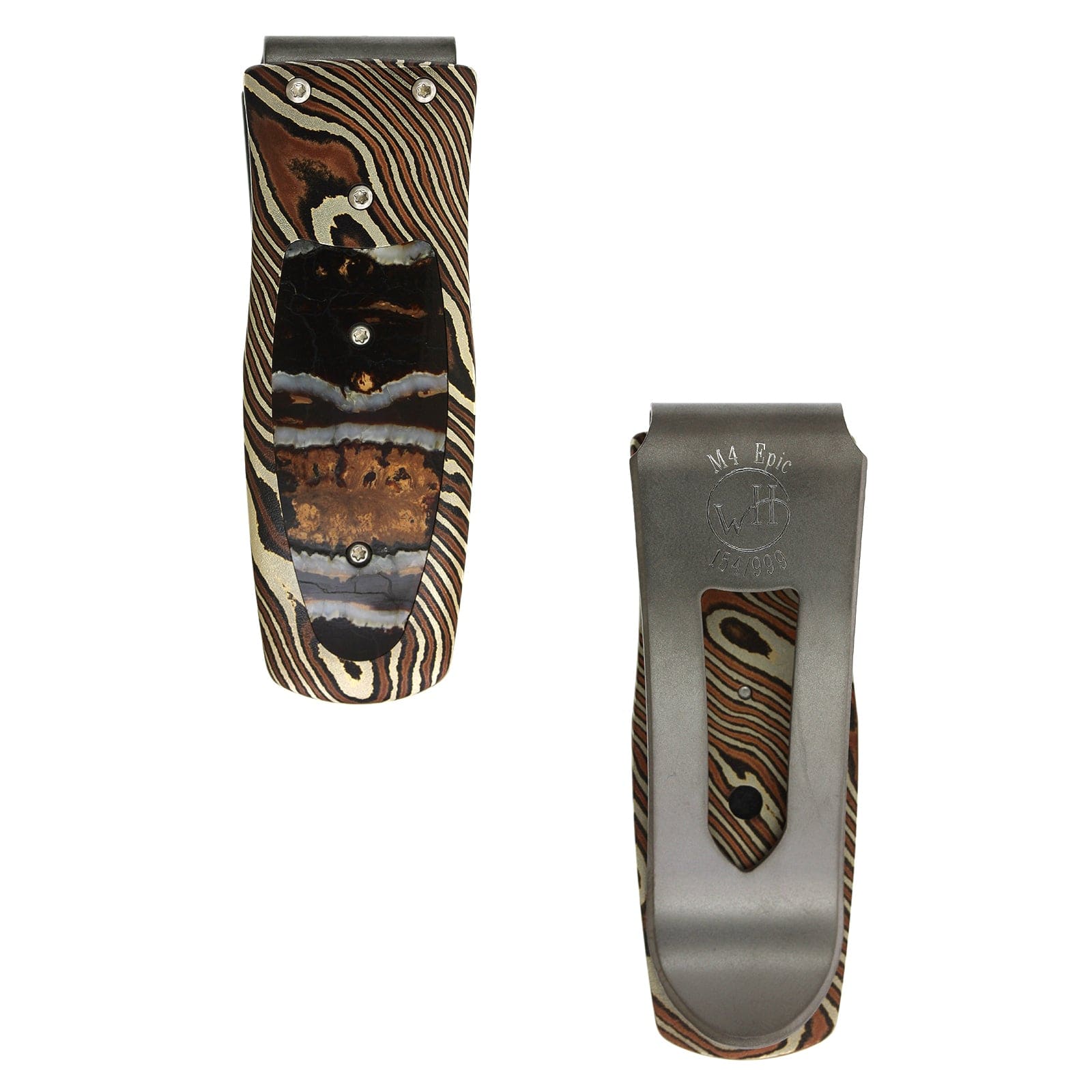 Stainless Steel Fossil Money Clip
