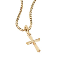 Roman Cross Amulet in 18K Gold