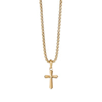 Roman Cross Amulet in 18K Gold