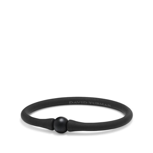 Spiritual Beads Stone Rubber Bracelet with Black Onyx