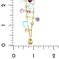 Marco Bicego Paradise 18K Yellow Gold Double Row Multi Stone Bracelet