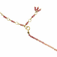 18K Yellow Gold Multi Stone Wrap Bracelet
