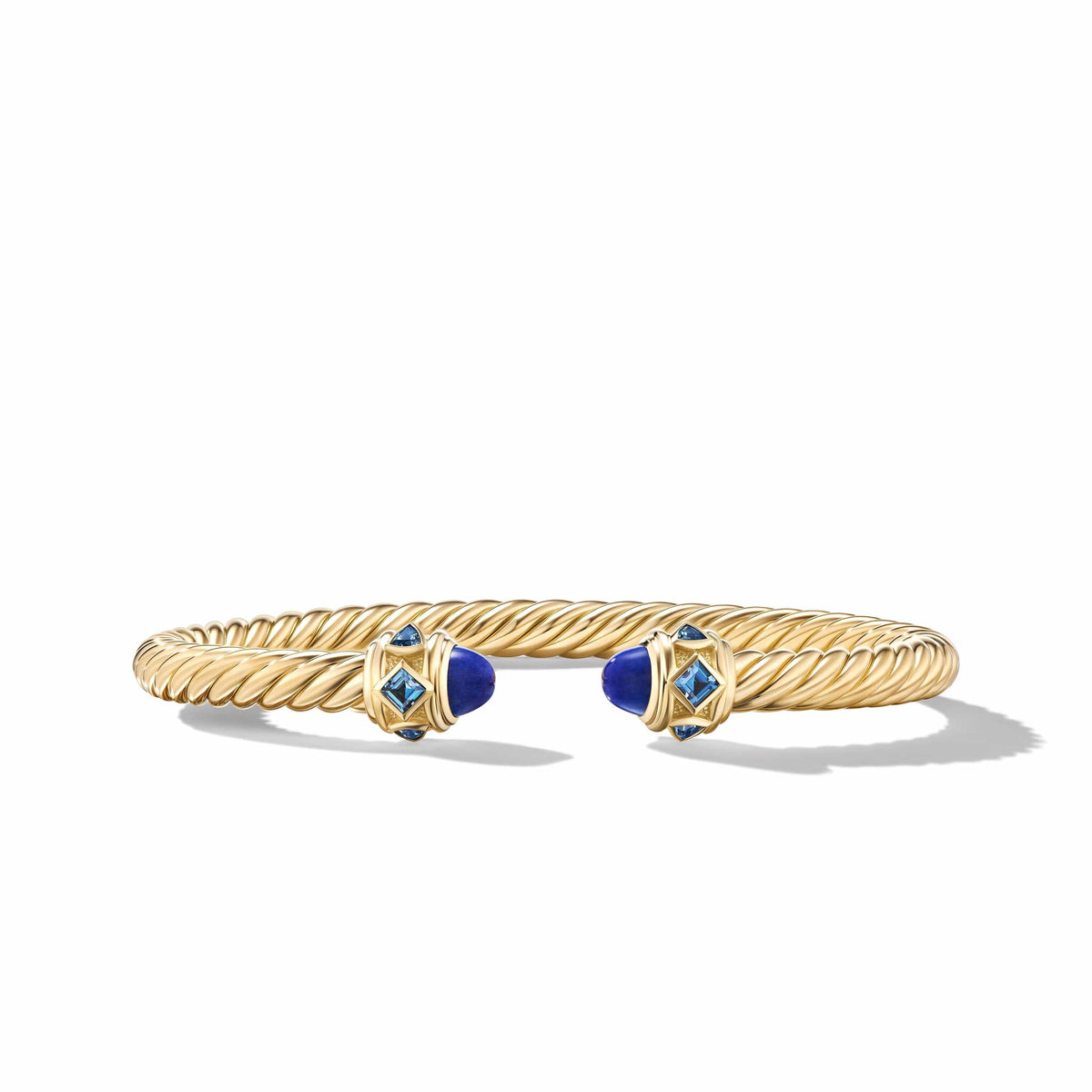 Renaissance® Bracelet in 18K Yellow Gold with Lapis and Hampton Blue Topaz