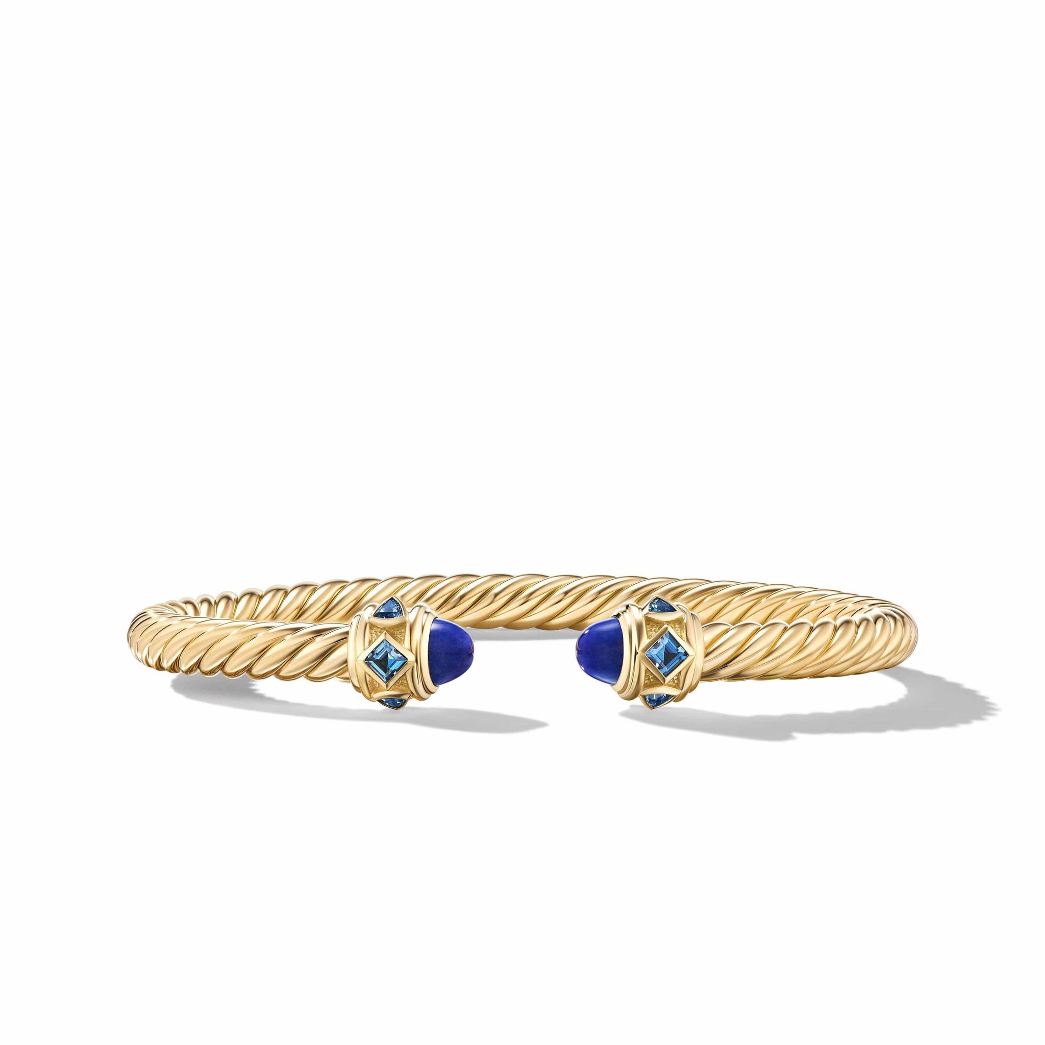Renaissance® Bracelet in 18K Yellow Gold with Lapis and Hampton Blue Topaz