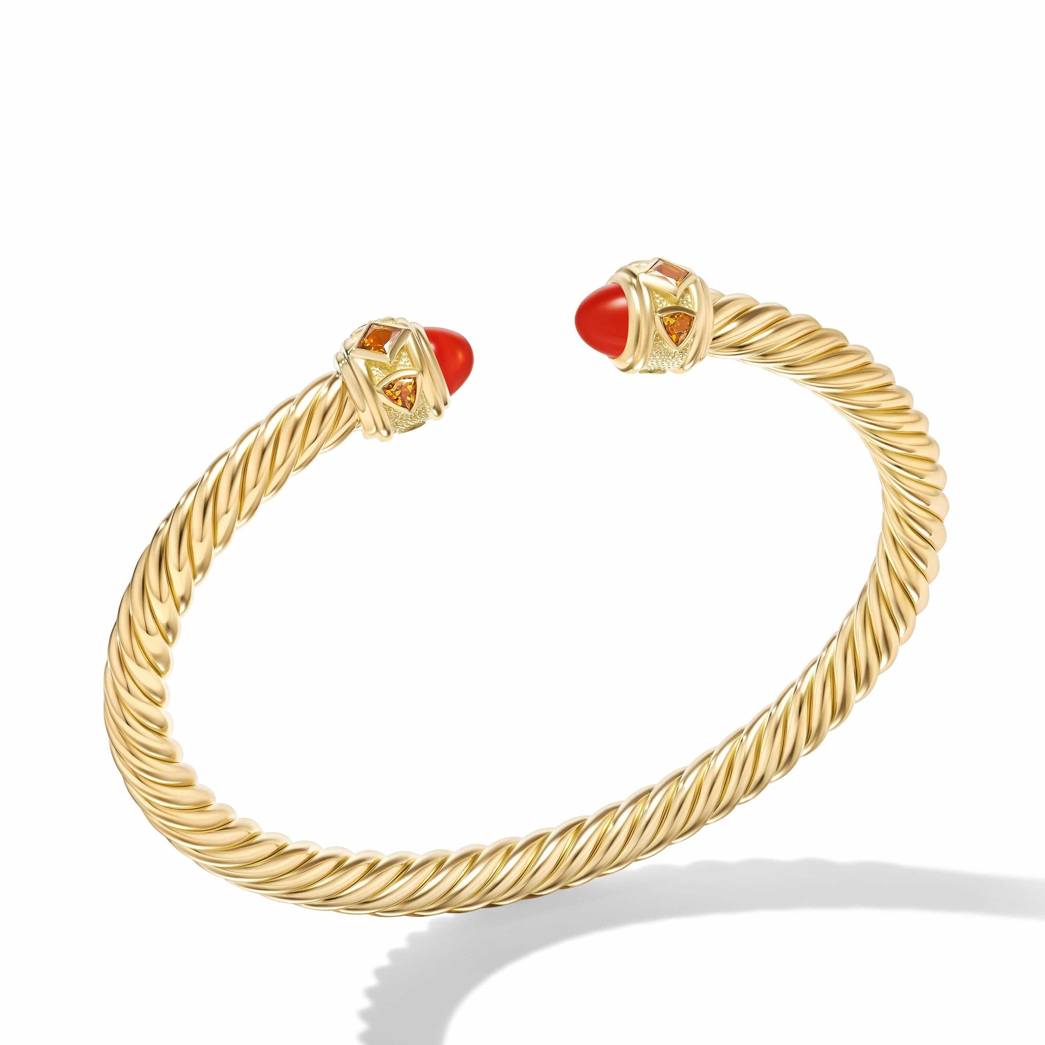 Renaissance® Bracelet in 18K Yellow Gold with Carnelian and Citrine