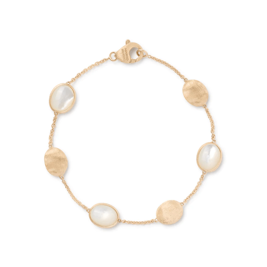 Marco Bicego Siviglia 18K Yellow Gold Mother of Pearl Bracelet