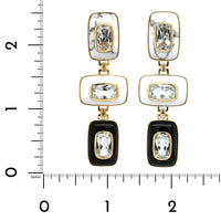 Emily P. Wheeler 18K Yellow Gold Patchwork Drop Earrings