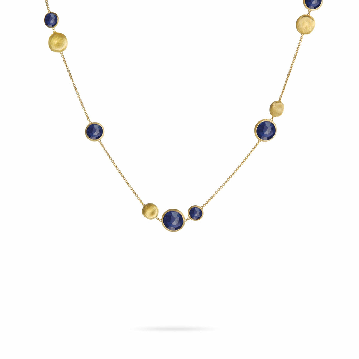 Marco Bicego Jaipur 18K Yellow Gold Lapis Necklace
