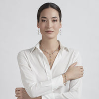 Marco Bicego Paradise 18K Yellow Gold Multi Stone Necklace