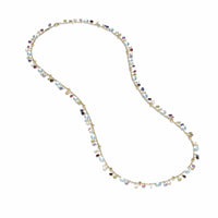 Paradise 18K Yellow Gold Mix Stone Necklace