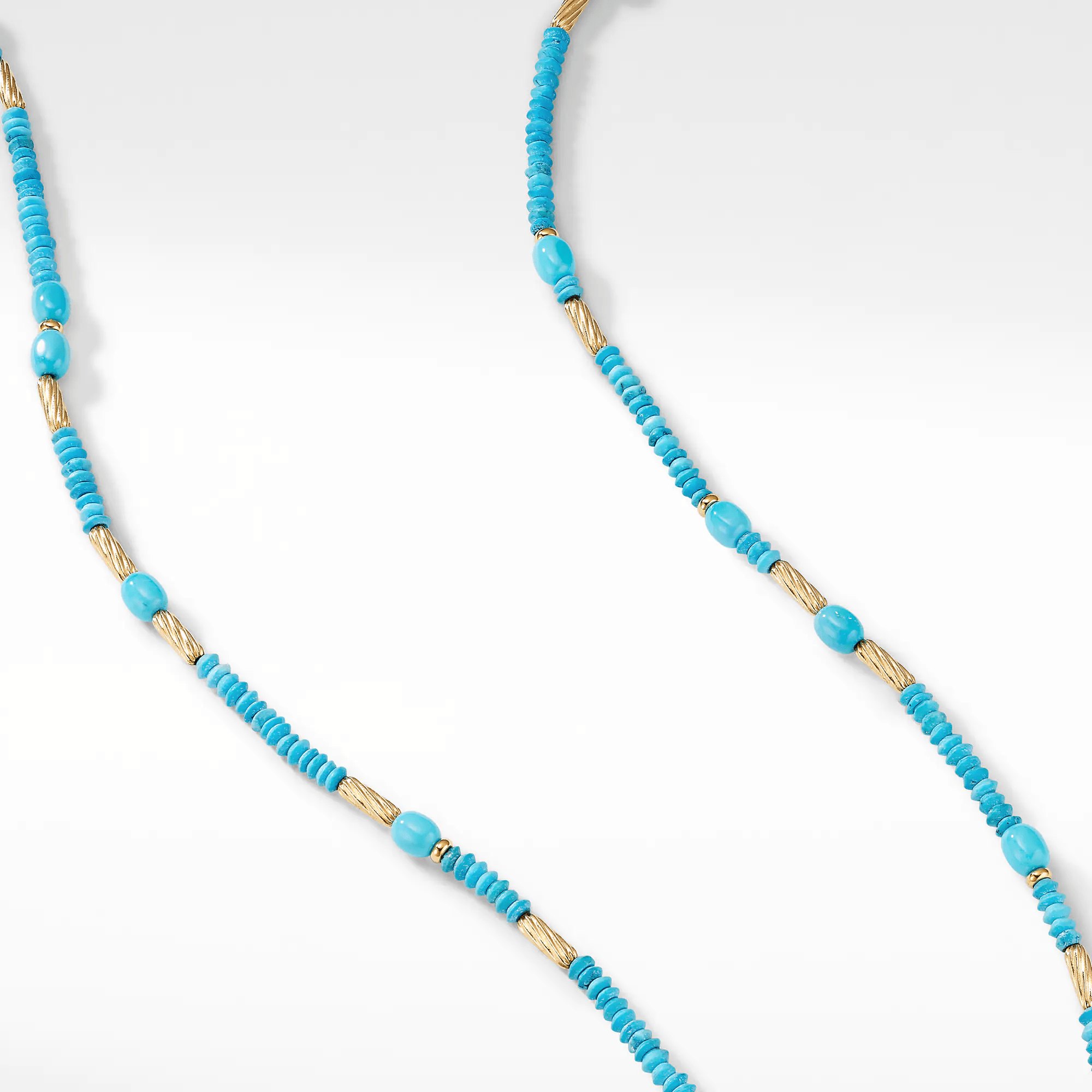 Tweejoux Turquoise and 18k Yellow Gold Necklace