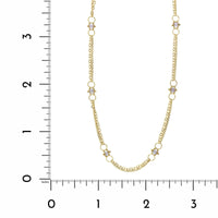 Amali 18K Yellow Gold Tanzanite Station Necklace