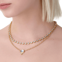 Temple St. Clair 18K Yellow Gold Moonstone Necklace